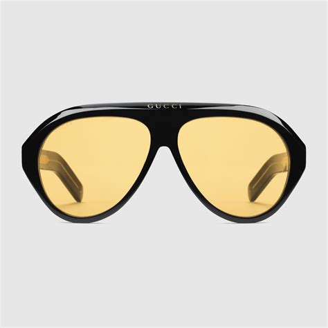 gucci navigator sunglasses|gucci aviator sunglasses men's.